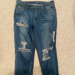 Fashion nova straight leg jeans